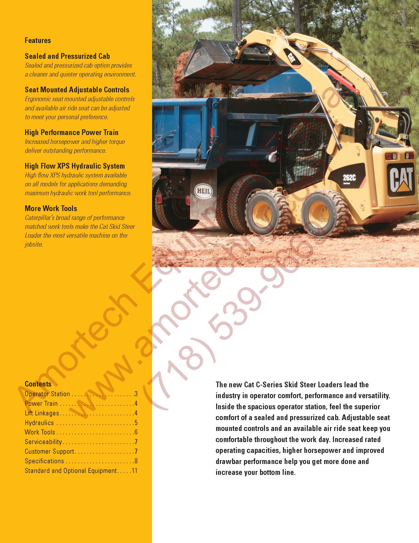 CAT 262C Skidsteer Loader 4WD